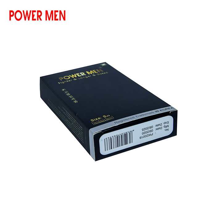 Bao cao su Power Men size nhỏ 49mm (hộp 144 cái) + TẶNG kèm Sủi sinh lý nam PowerX kéo dài thời gian- Bộ 144 BCS Powermen có Gai, ôm sát, Tăng khoái cảm, Kéo dài thời gian Chính Hãng 100%