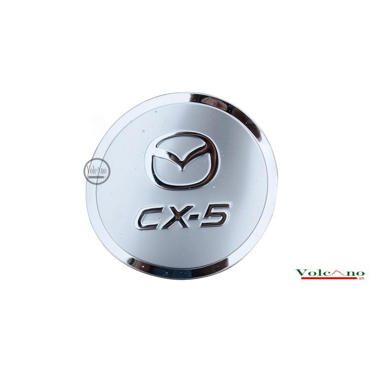 Ốp Nắp Bình Xăng Mazda CX5, ốp nắp bảo vệ chống xước bình xăng Mazda CX5