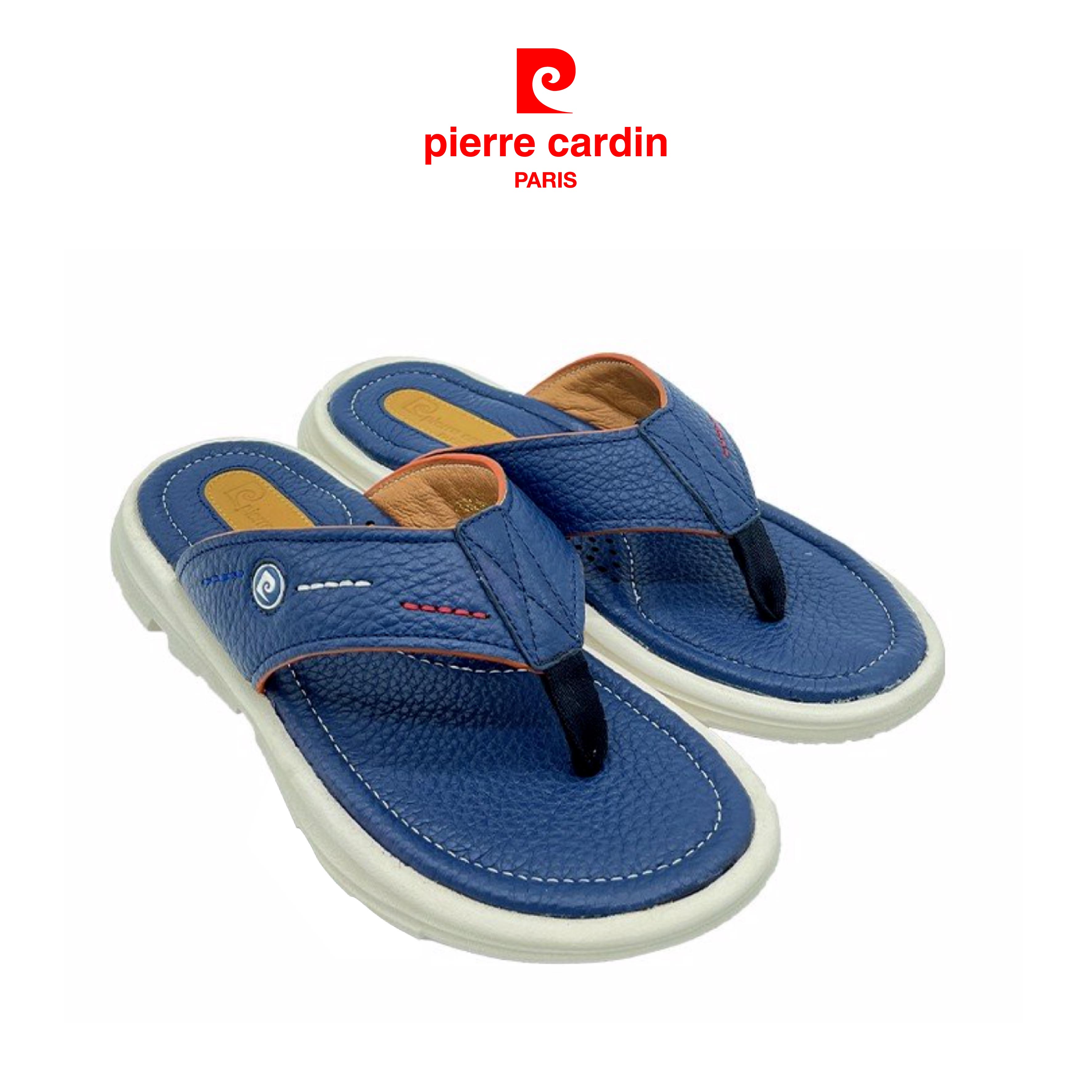 Dép nam quai kẹp Pierre Cardin PCMFWL 150 - màu xanh navy