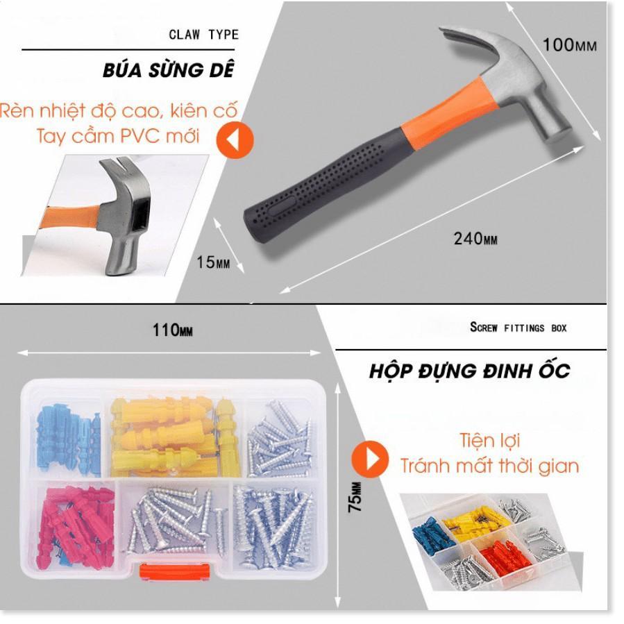 Bộ Dụng Cụ Sửa Chữa 102 Chi Tiết - Vận Chuyển Miễn Phí Toàn Quốc
