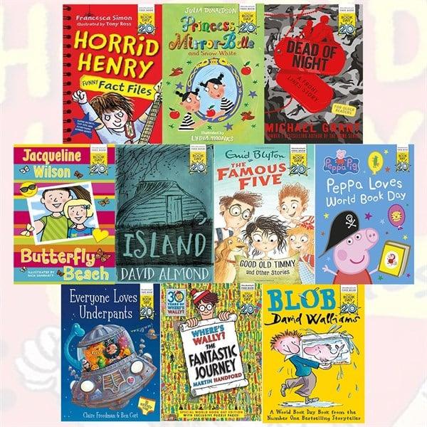 Sách hoạt động trẻ em tiếng Anh - World book day 10 books