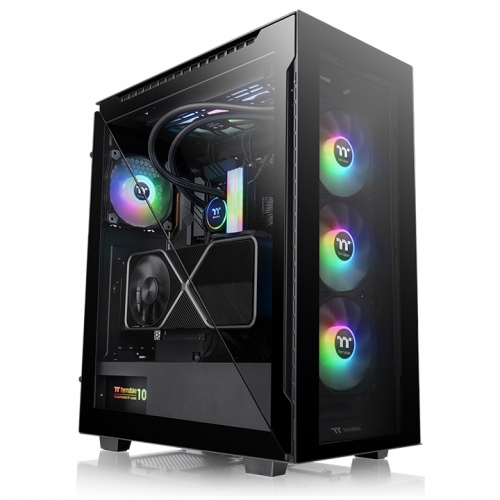 Vỏ Case Thermaltake Divider 500 TG ARGB Black- Hàng Chính Hãng