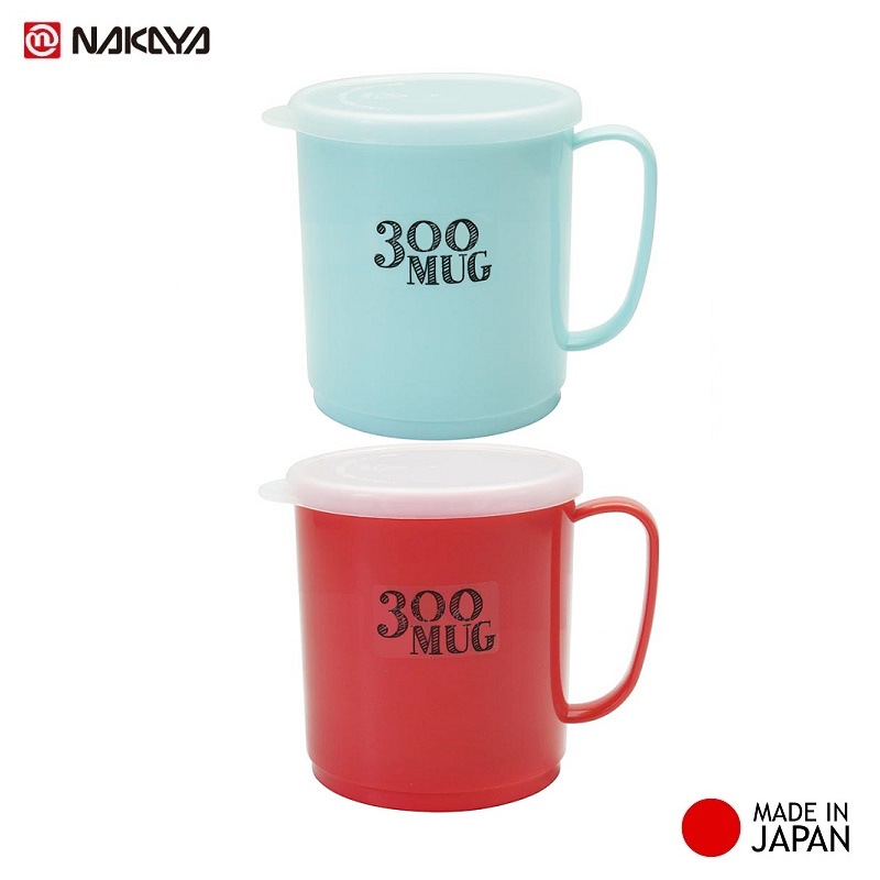 Cốc nhựa có nắp mềm 300ml hàng nội địa Nhật Bản | Made in Japan