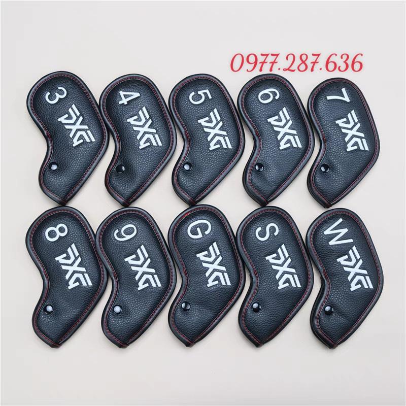 Cover bọc đầu gậy golf cover gậy sắt da PU chống trầy xước bụi bẩn BD025