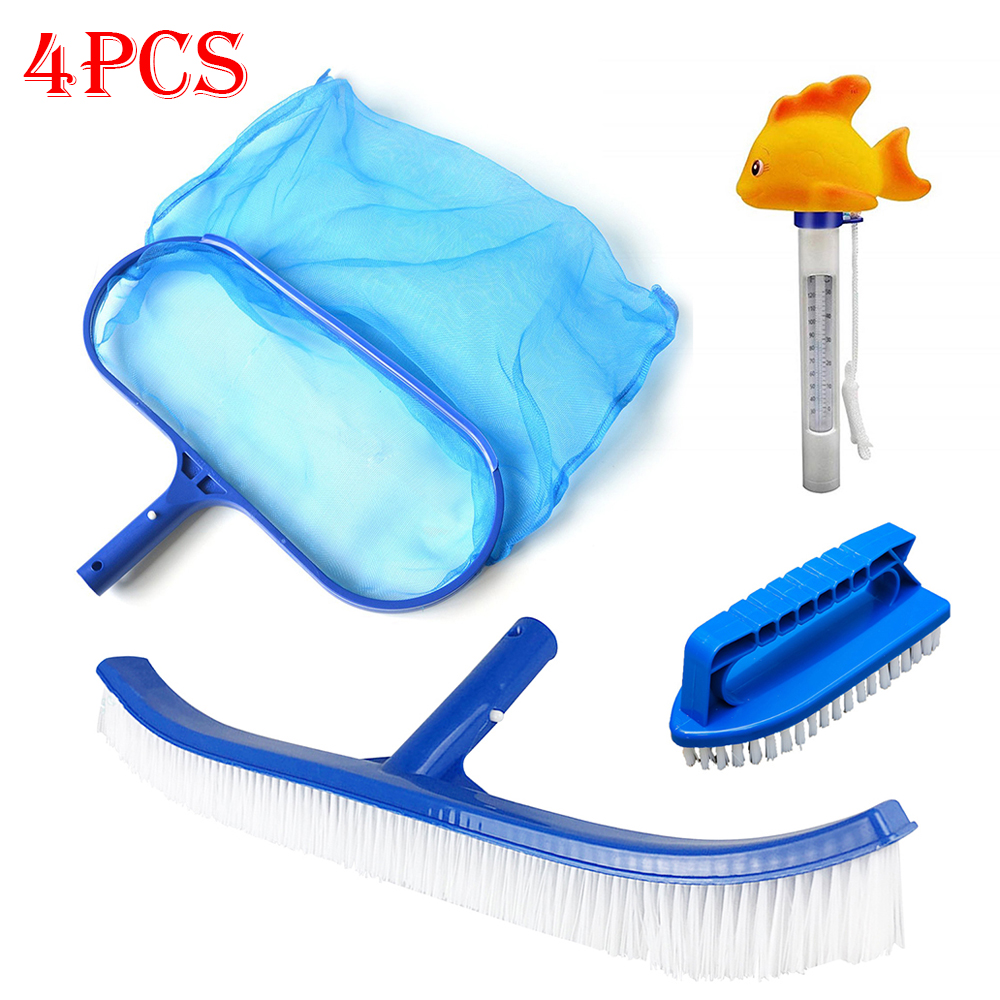 Bộ 4 Dụng Cụ Vệ Sinh Bể Bơi Chuyên Dụng