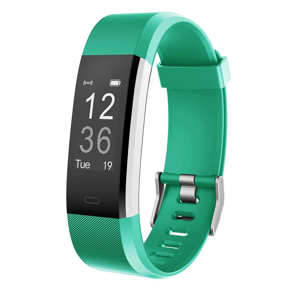 Bluetooth Smart Watch Heart Rate Blood Pressure Monitor Bracelet