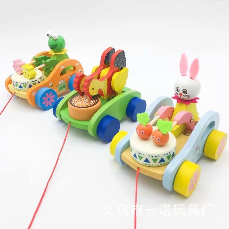 Đồ chơi gà mổ thóc có dây kéo
