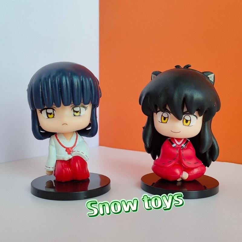 Mô hình InuYasha - Higurashi Kagome Sesshomaru Kikyou Kikyo Miroku - Cao 6~7cm - Inu Yasha Manga Anime Khuyển dạ xoa