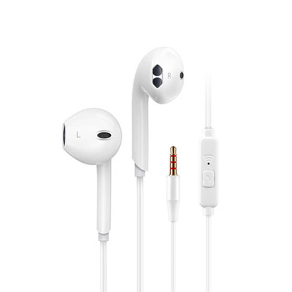 3.5mm Waterproof Wired Earphones With Microphone Volume Control Music Gaming In-ear Sport Headset Earbuds