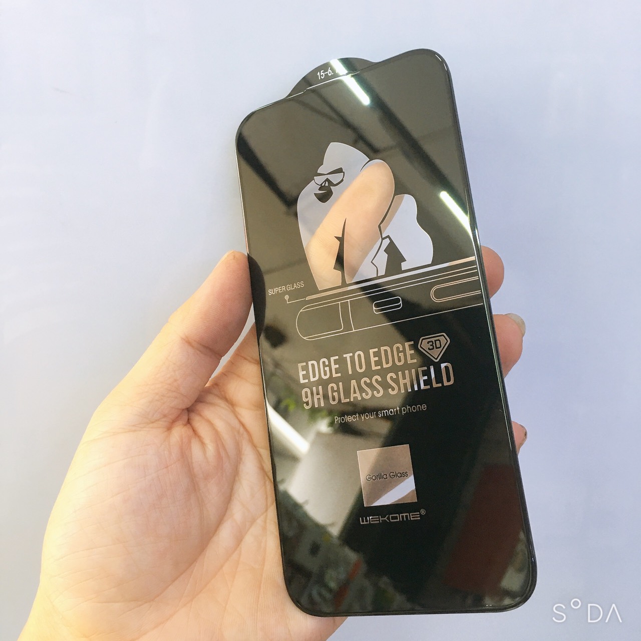Kính cường lực cho iPhone 15 / 15 Plus / 15 Pro / 15 Pro Max KingKong full màn hình cao cấp