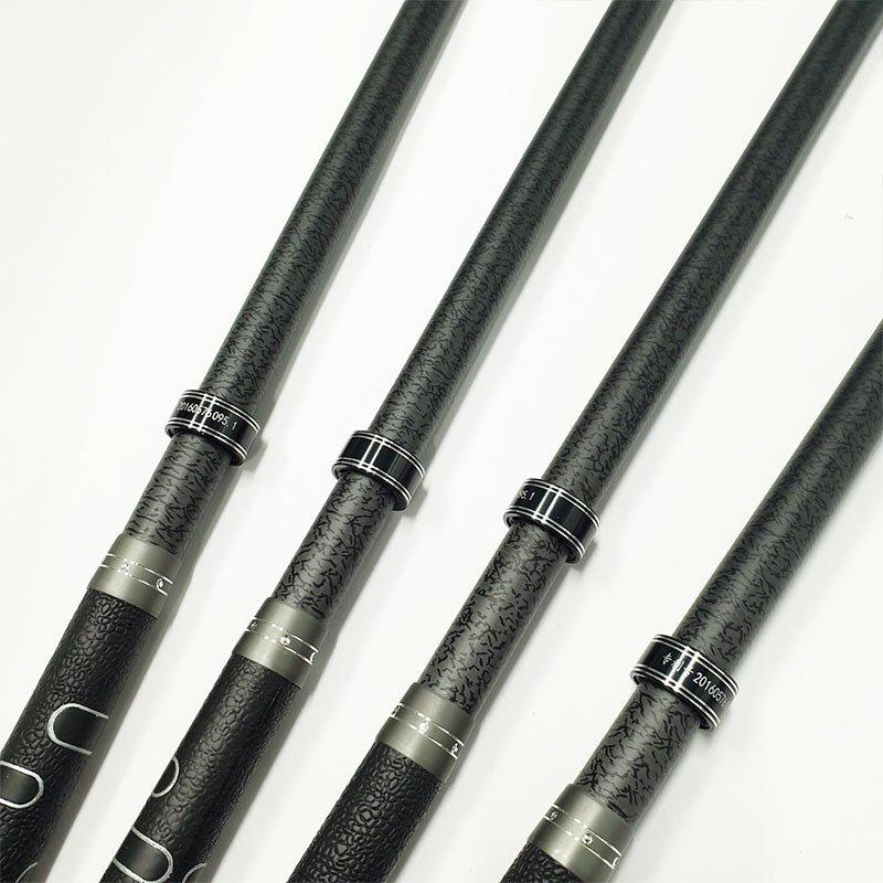 Cần câu tay 5H Hắc báo chất liệu carbon tặng kèm nhẫn và ngọn phụ khi mua cần CD17