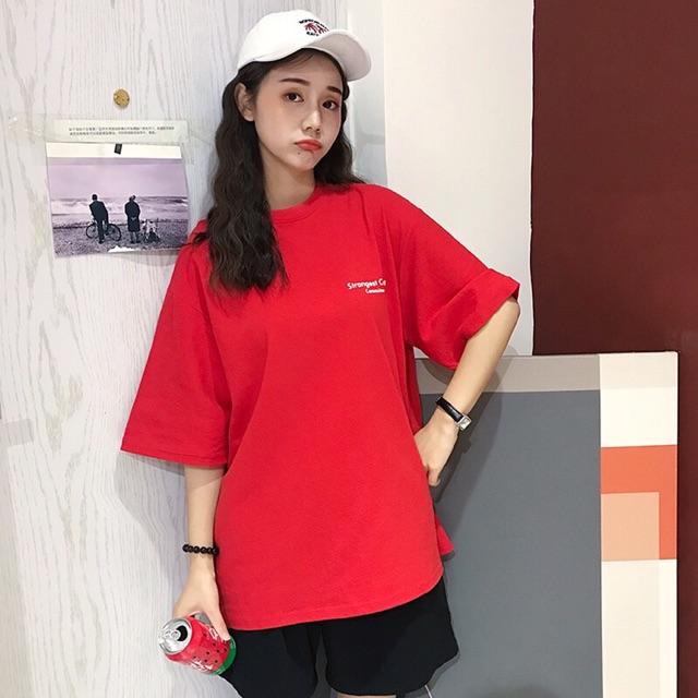 Áo thun tay lỡ form rộng