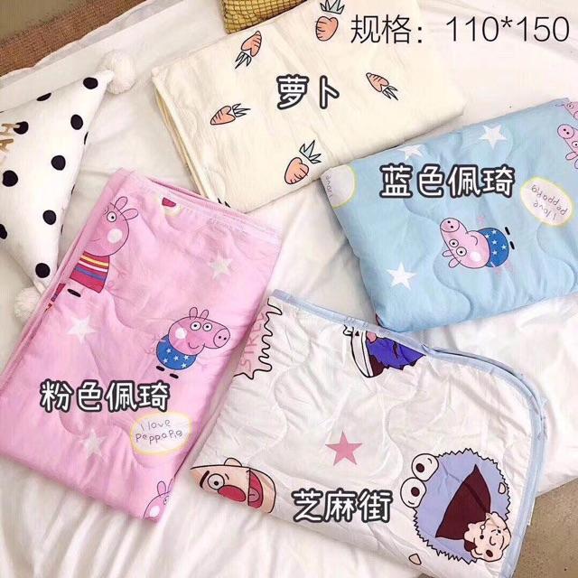 Chăn trẻ em cotton đũi 2019