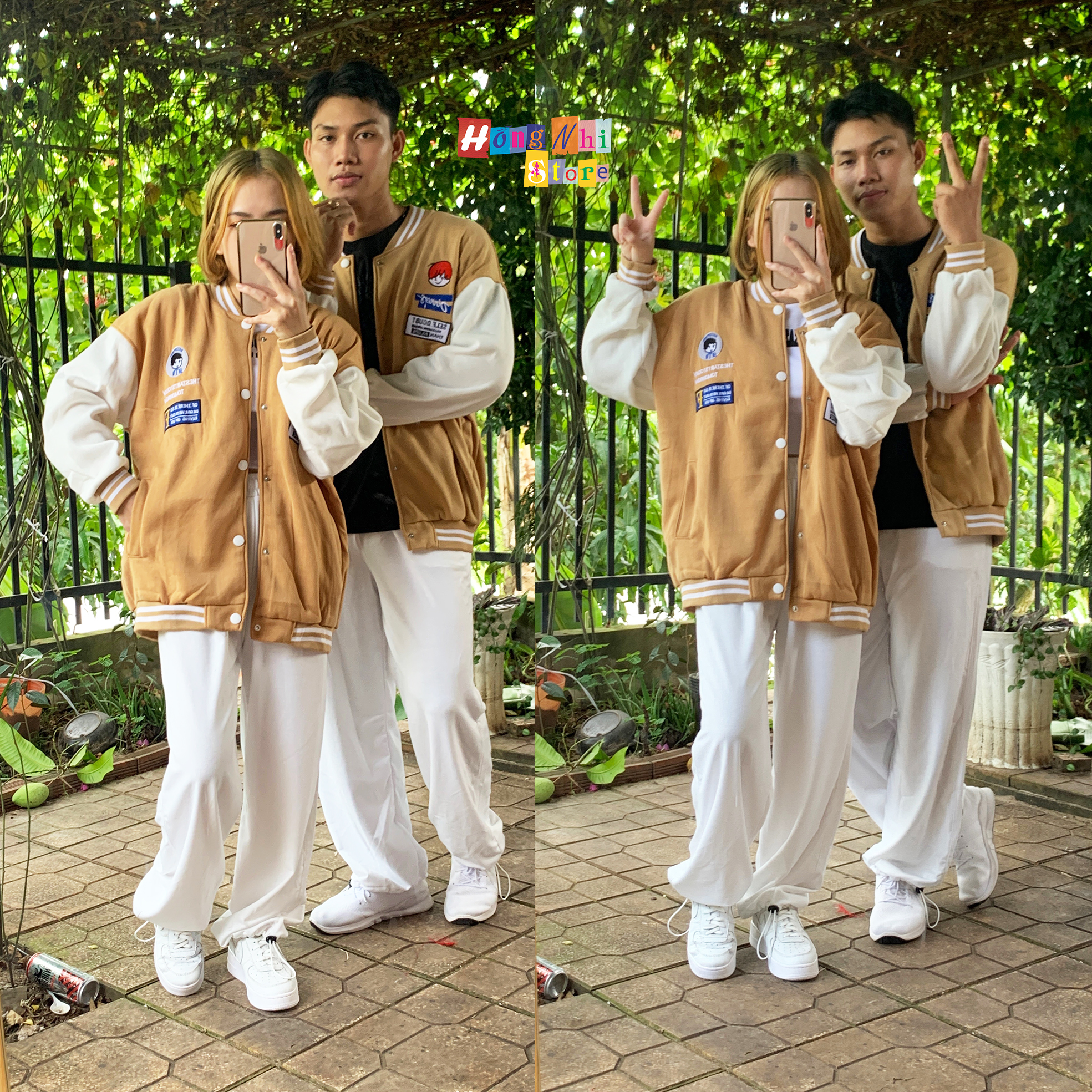 Quần Jogger Basic Ulzzang Unisex Jogger Trơn Dây Rút Lai Ống Rộng Màu Trắng - MM