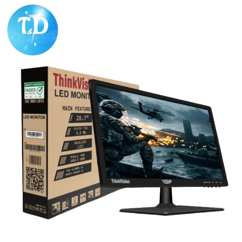 Màn hình máy tính 21inch VSP E2107H (20.7&quot; FHD 60Hz, HDMI+VGA) – Hàng chính hãng TECH VISION phân phối