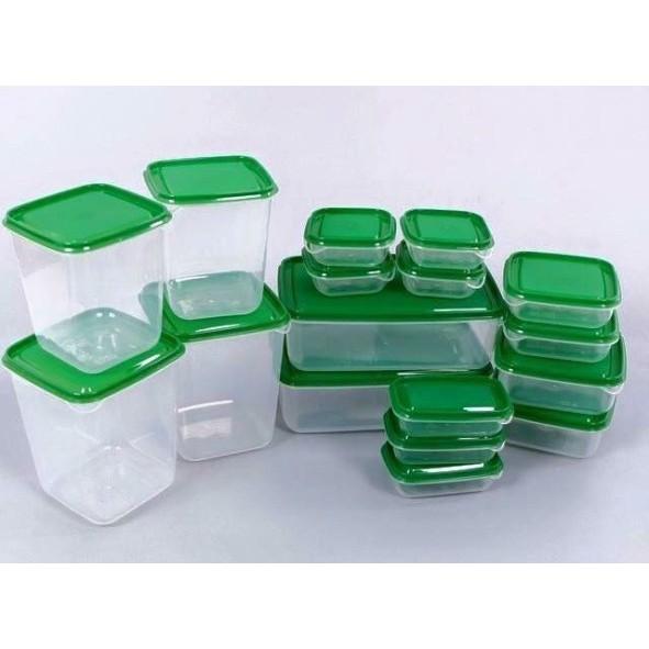 Bộ Hộp Nhựa Đựng Thức Ăn 17 Món
