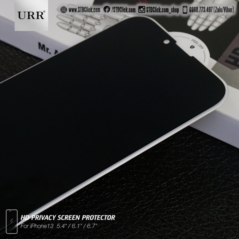 KÍNH CƯỜNG LỰC CHỐNG NHÌN TRỘM DÀNH CHO ĐIỆN THOẠI IPHONE 14 PRO MAX - 14 PRO - 14 PLUS - 13 PRO MAX - 13 PRO URR AUTOBOT