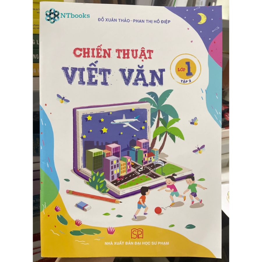 Combo 2 Cuốn Sách Chiến Thuật Viết Văn Lớp 1 Tập 1 + Tập 2 - NXB Đại học Sư Phạm