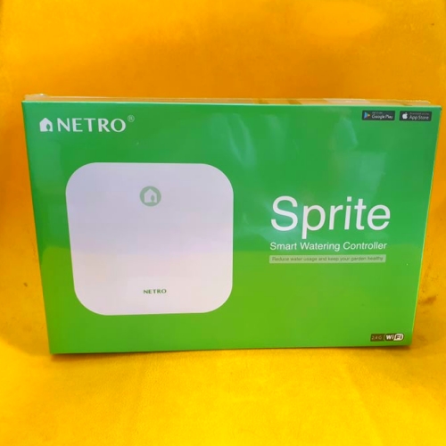 Bộ điều khiển 6 kênh Sprite tưới tự động qua van điện từ bằng wifi có sử dụng app không dây của Netro Mỹ rất cao cấp và thẩm mỹ