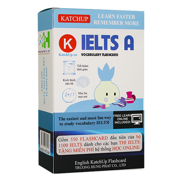 Combo Trọn Bộ KatchUp Flashcard IELTS - Standard
