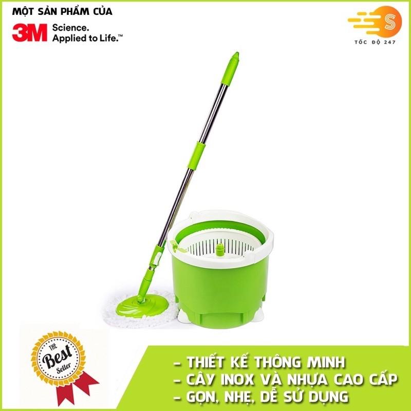 Bộ lau nhà 360 độ nhỏ gọn cao cấp Scotch-Brite 3M