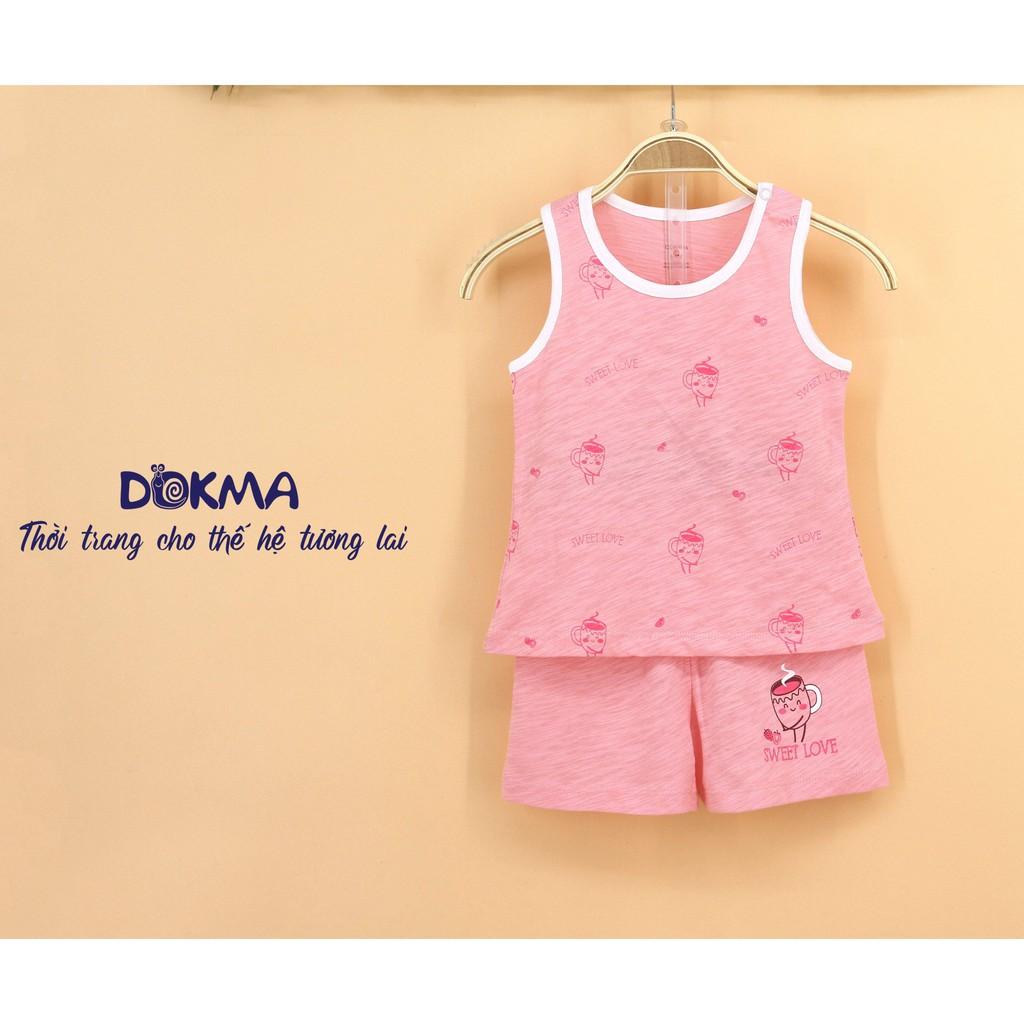 DB728 Bộ quần áo ba lỗ DOKMA (9-36M)