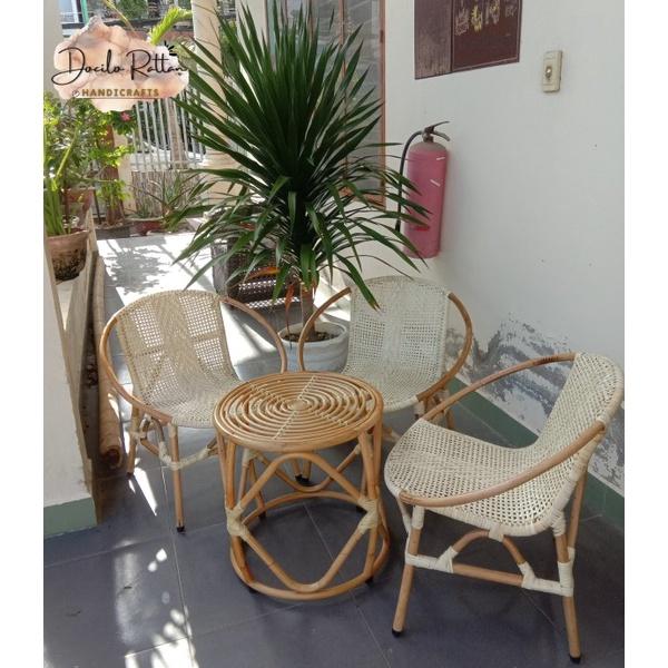 Ghế mây Sò cho quán cà phê, homestay, trang trí cho ban công nhẹ- đẹp