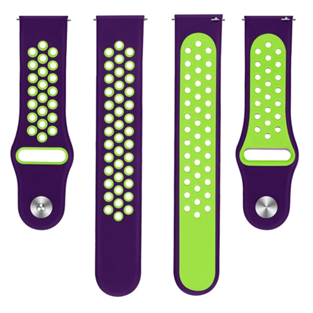 Dây đeo silicon hai màu Thay thế dây đeo cho Fitbit Versa / Fitbit Versa2 / Versa Lite