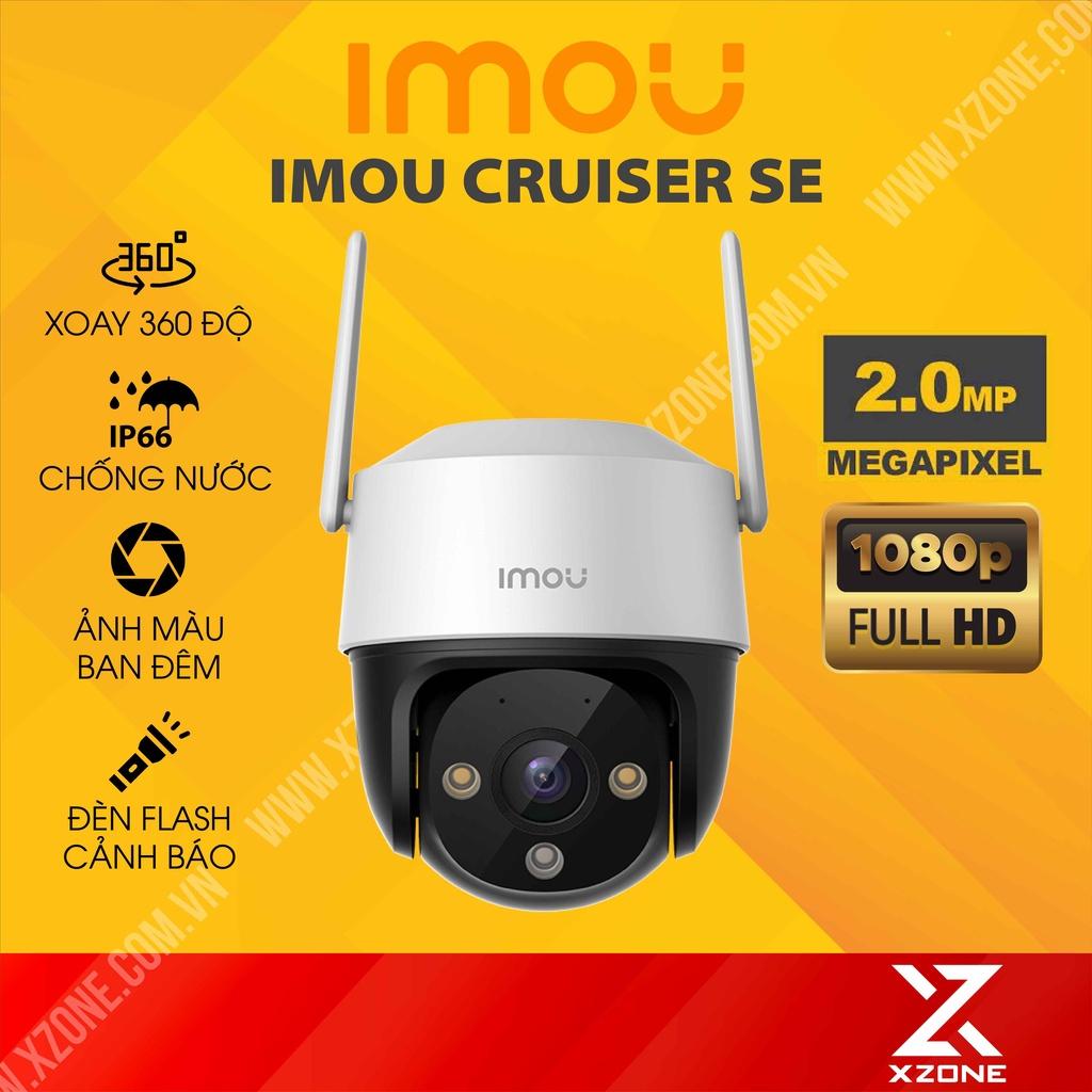 Camera IMOU Cruiser SE 2MP / 4MP Camera Wifi, chống nước, ảnh màu ban đêm, xoay 360 độ, - Hàng chính hãng
