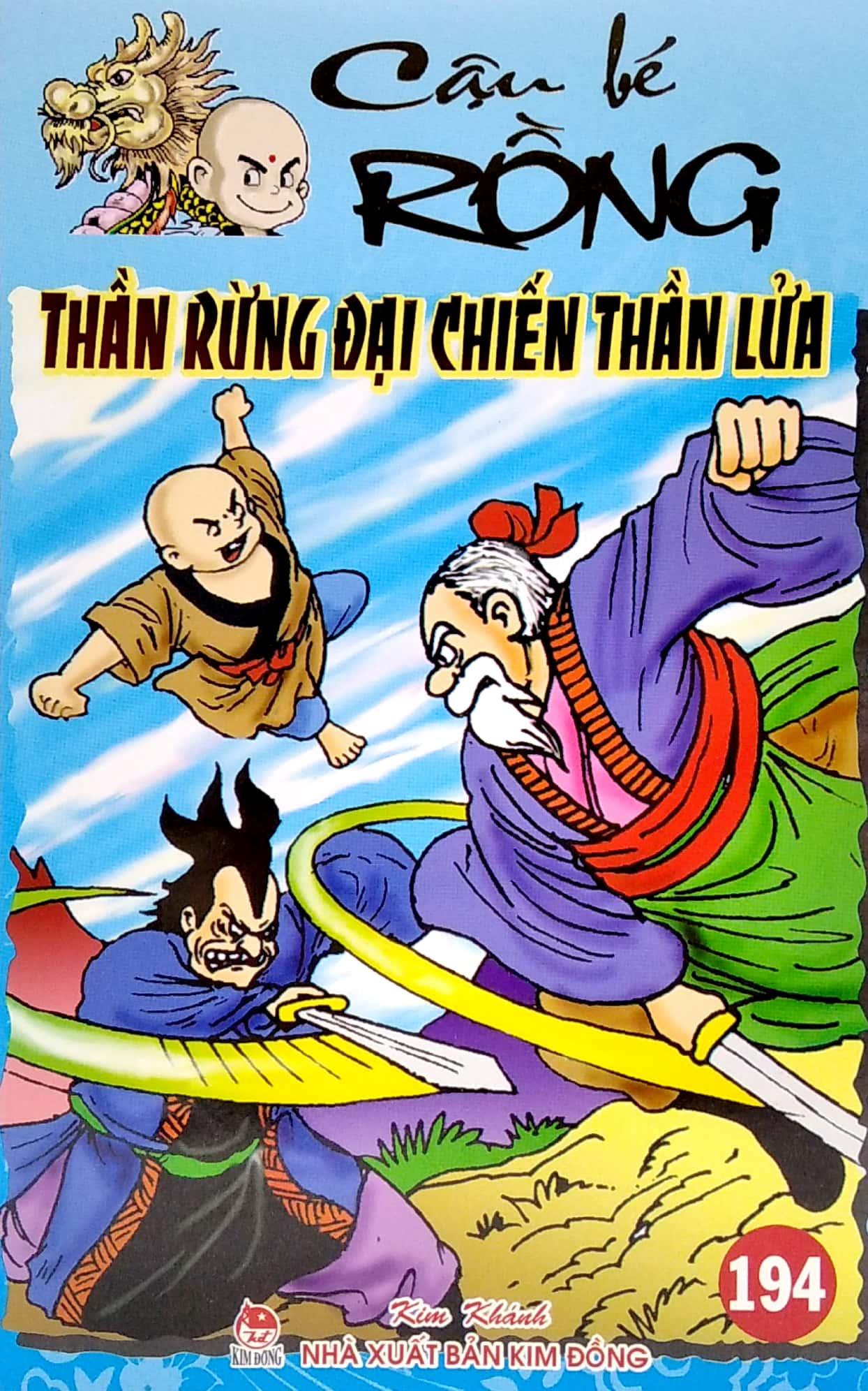 Cậu Bé Rồng - Tập 194: Thần Rừng Đại Chiến Thần Lửa