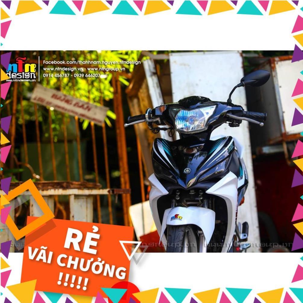 Tem Rời Exciter 135 Mẫu MX Xanh Trắng Đen