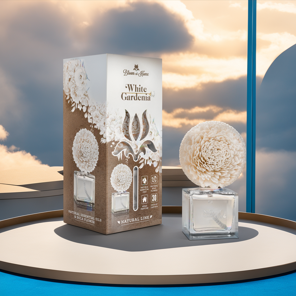 Nước hoa thơm phòng WHITE GARDENIA ELIX - Hương hoa dành dành - 100ml nhập khẩu từ Ba Lan - Thành phần tự nhiên, an toàn cho sức khỏe