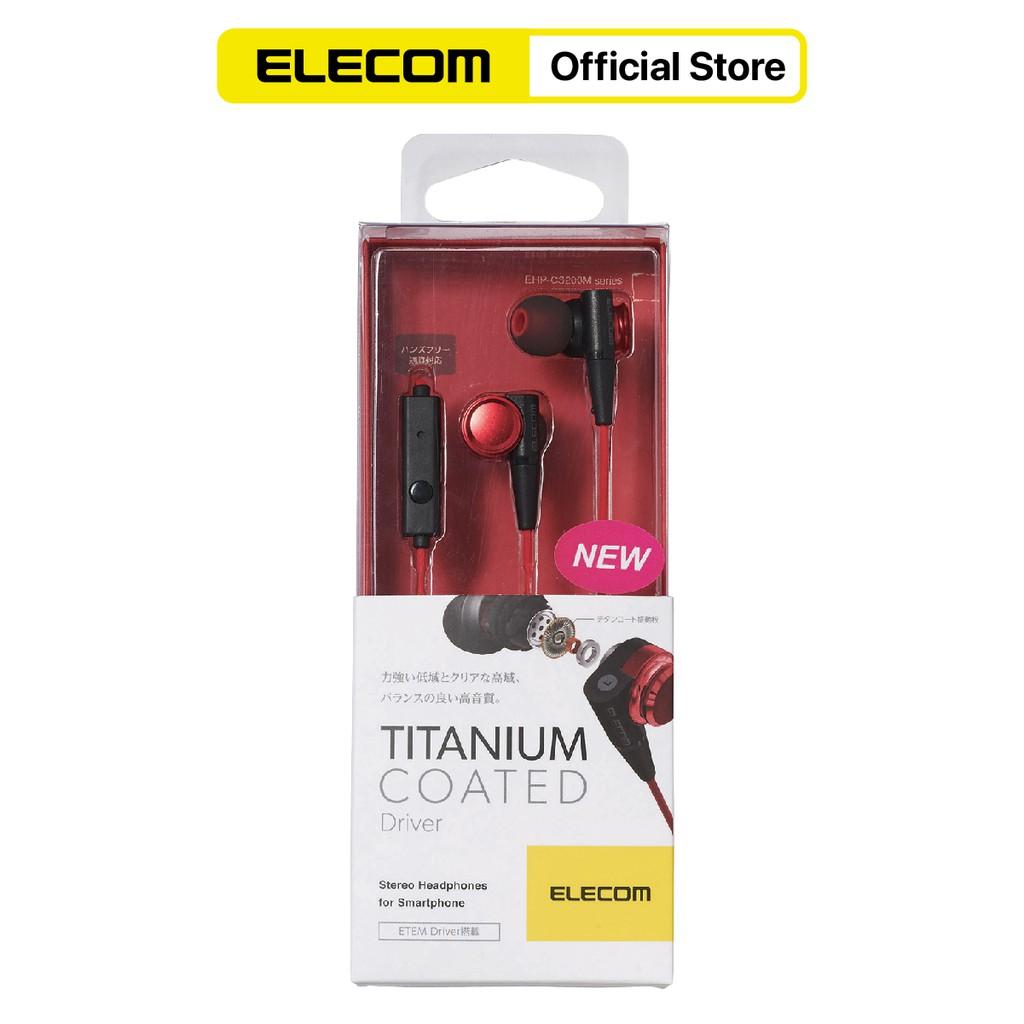 Tai nghe có mic ELECOM EHP-CS200M - HÀNG CHÍNH HÃNG