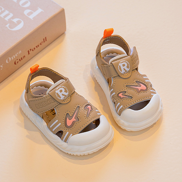 Giày Sandal quai hậu cho bé trai, giày tập đi siêu nhẹ, chống trơn trượt – GSD9103
