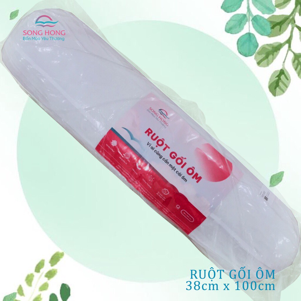 Ruột gối ôm Sông Hồng 38x100cm- Hàng chính hãng