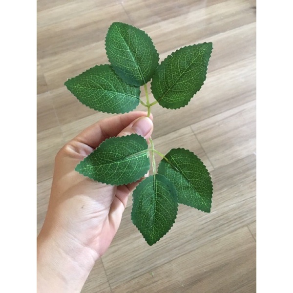 1kg lá hoa hồng các loại - Lá giả