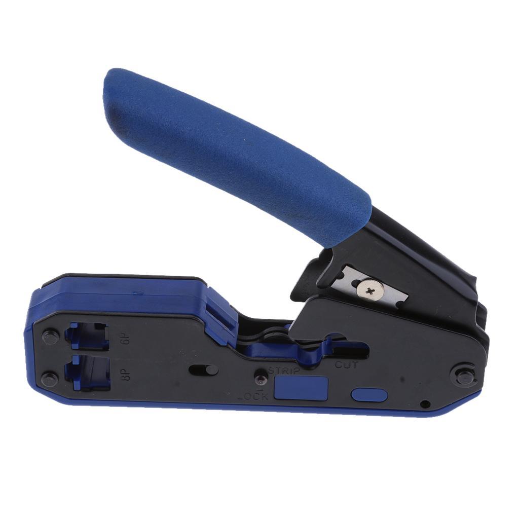 Multi-function Metal Cable Cutter Pliers Internet Wire Stripper Crimper Adjustable High Impact Handy Tools