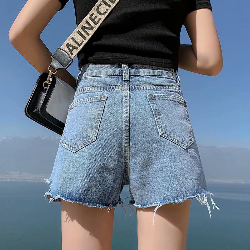 Quần Short Jeans Rách Thời Trang Nữ Cá Tính