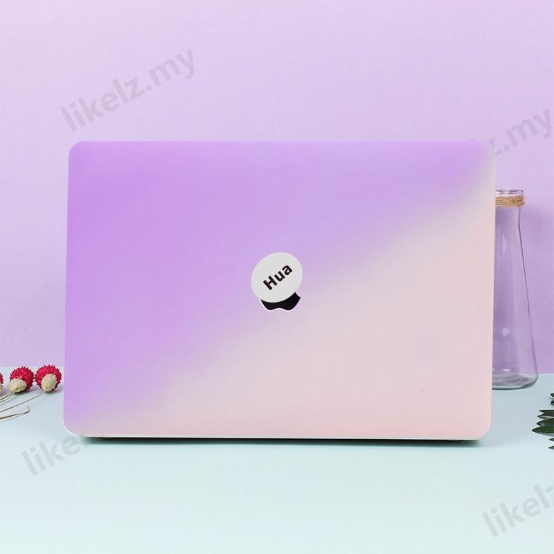 Bao Da Máy Tính Bảng Màu Hồng Gradient Dành Cho Macbook pro 14 A2442 Air13 M1 A2337 A2179 pro 13 2020 A2338 16 inch 2021 Ốp