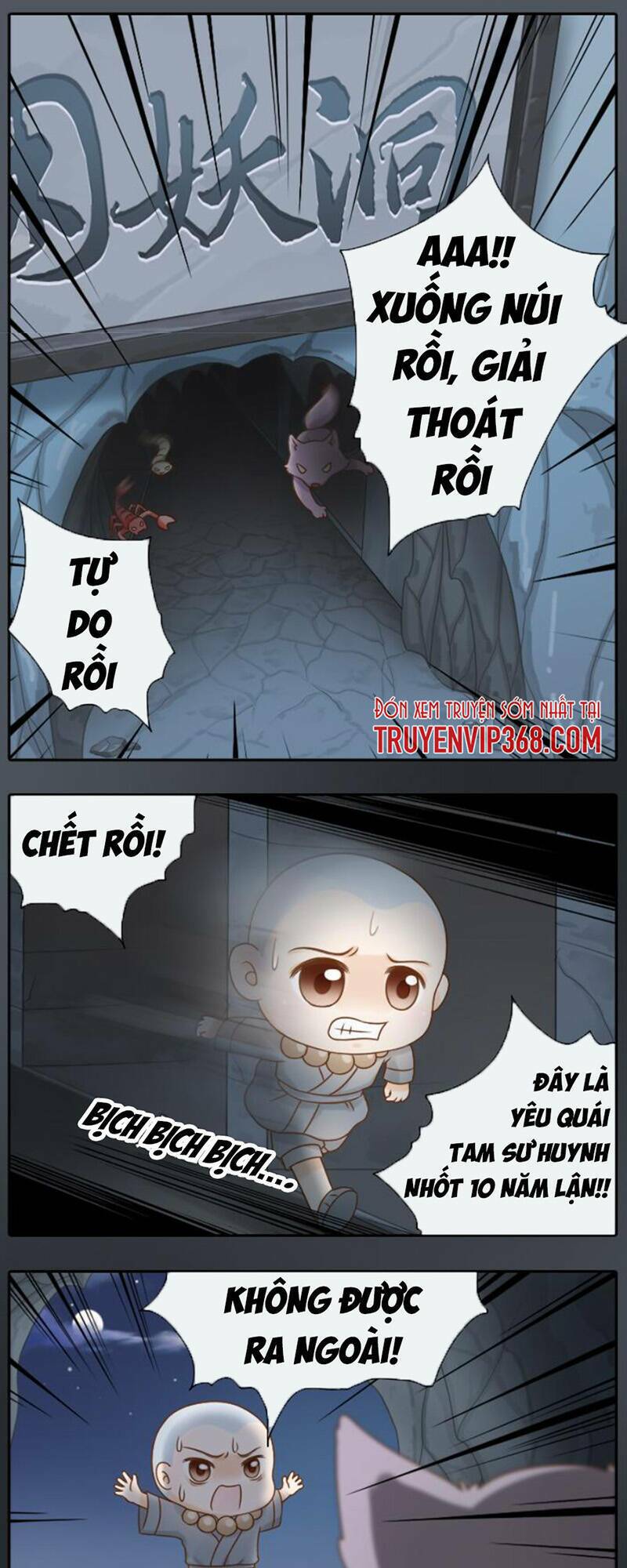 tiểu hoà thượng - chào mừng đến trấn yêu quái chapter 7 6