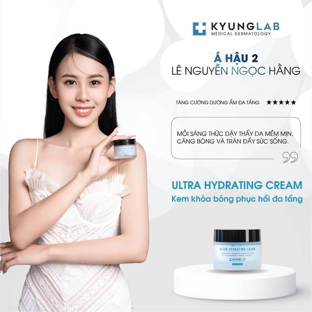 Kem dưỡng phục hồi Kyung Lab Ultra Hydrating Cream cấp ẩm, căng bóng, chống lão hoá dành cho mọi loại da 50ml