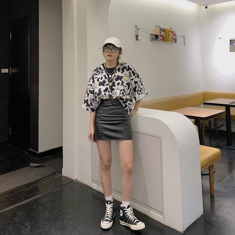 Áo sơ mi con bò sữa