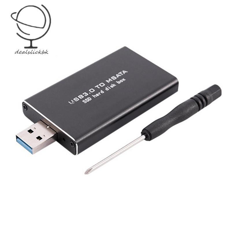 Hộp Đựng Ổ Cứng Ngoài MSATA - USB 3.0 - MSATA SSD USB3.0 - MSATA M2 SSD HDD Ốp