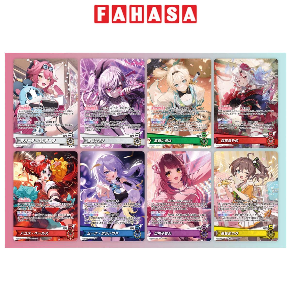 Bộ Thẻ Sưu Tập Nhân Vật Hololive Booster Vol.06 - Ayakashi Vermillion - Hololive hBP06 (8 Cards Ngẫu Nhiên/Túi)