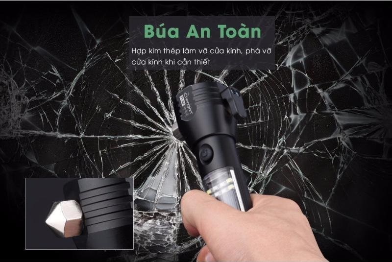 Đèn Pin Sinh Tồn SOLAR POWER LASTNIGH 10 Chức Năng Phù Hợp Nhiều Công Việc Và Lĩnh Vực Với Nhiều Chức Năng Khác Nhau