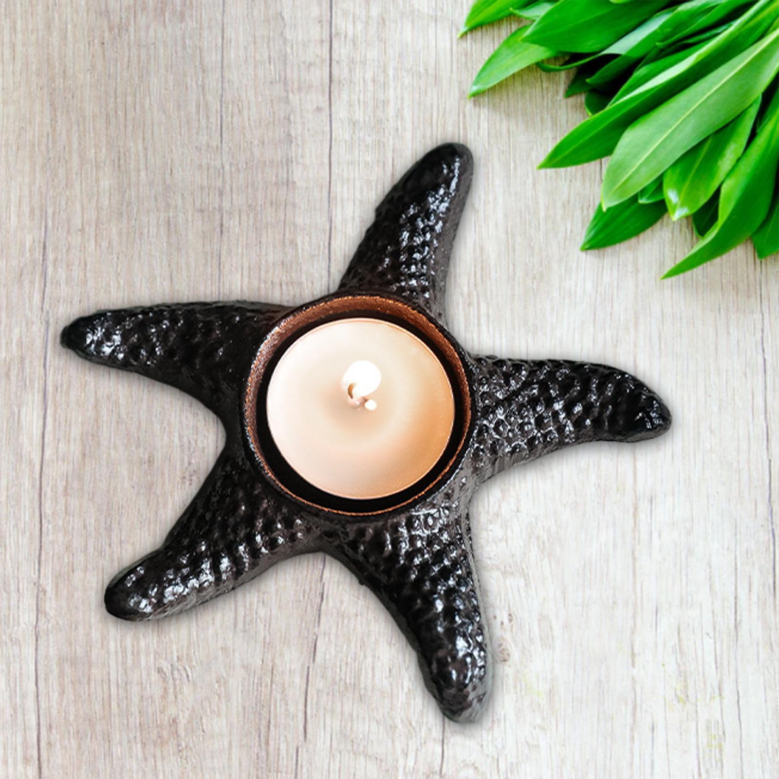Candle Holder Metal Tealight Candlestick for Dinner Holiday Wedding