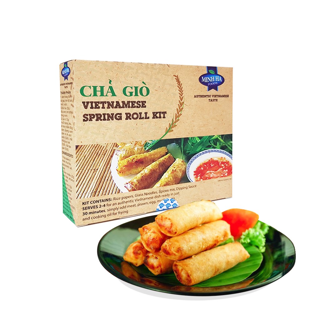 Bộ nguyên liệu Chả giò Minh Hà 135g - Minh Hà Spring Roll Kit 135g