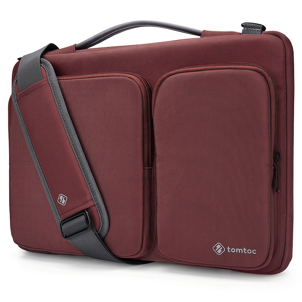 Túi đeo Tomtoc USA Versatile 360 Shoulder Bags cho Macbook Pro 15 - Màu đỏ, Hàng chính hãng