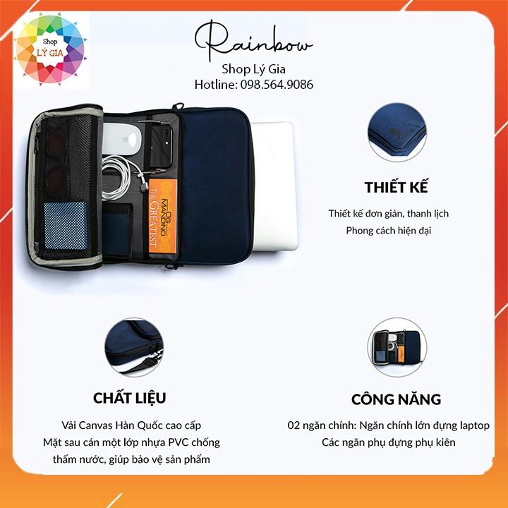 Túi chống sốc cao cấp dáng đứng cho Ipad / Macbook / Laptop | Chính hãng Rainbow