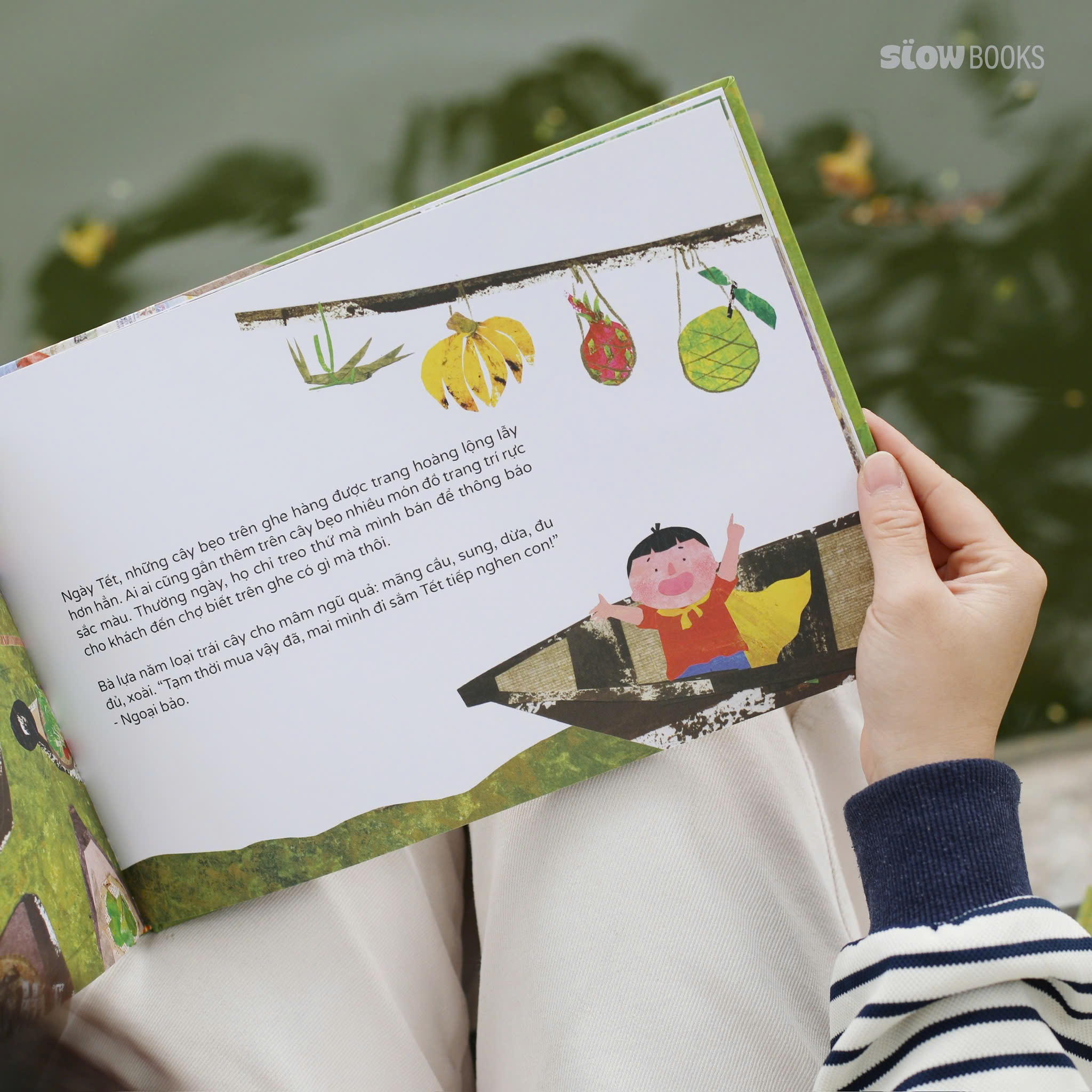 XUÂN TREO TRÊN BẸO GHE HÀNG - Quỳnh Hương (Hũ) -  Hoàng Anh   - Slow Book